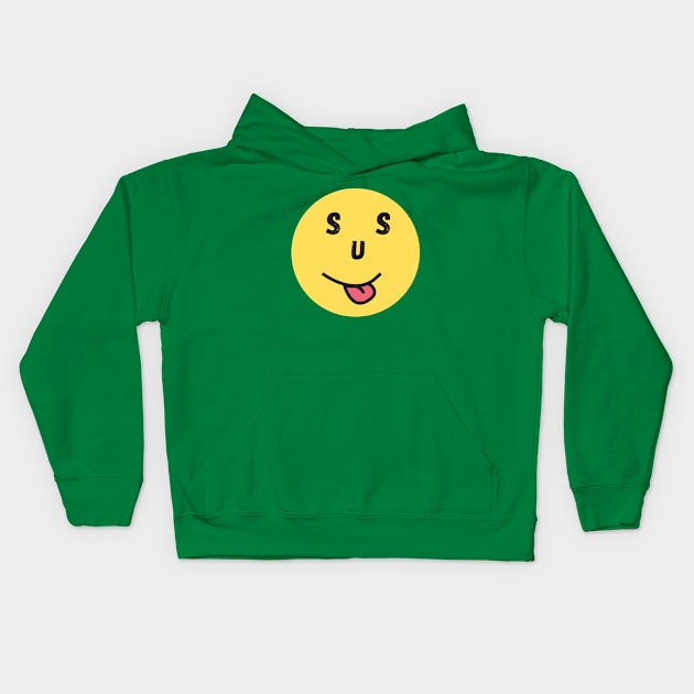 SUS emoji Kids Hoodie by Kataclysma